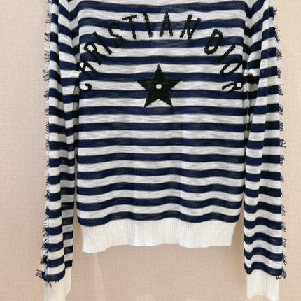 DIOR 26S LONG-SLEEVE KNIT TOP 1651