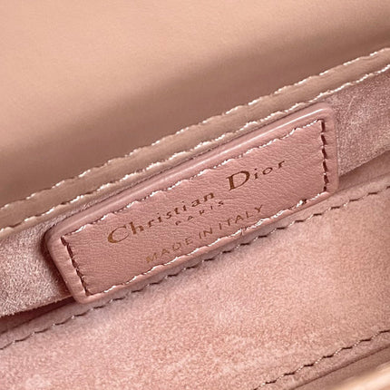MICRO LADY 12 BAG IN CAMEL BEIGE LAMBSKIN