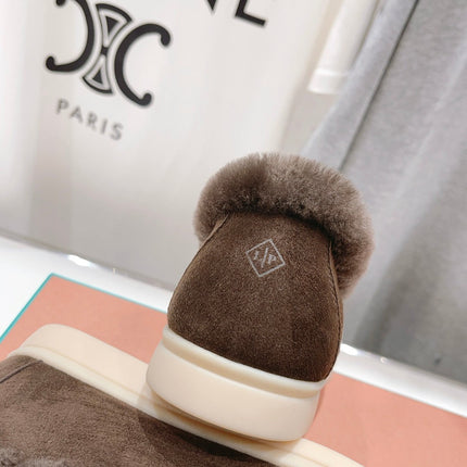 LP SUMMER CHARMS WALK LOAFERS BROWN FLEECE