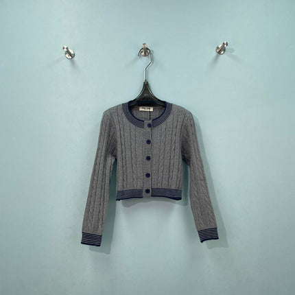MIUMIU 26S KNIT CARDIGAN AND MINI SKIRT SET 1353