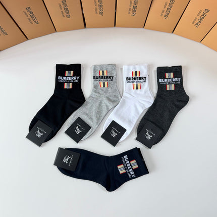BURBERRY 26S ANKLE SOCKS 282300 (1 BOX)