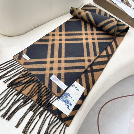 BURBERRY 26S SCARF 168 IN CASHMERE 513640