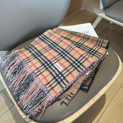 BURBERRY 26S SCARF 180 IN CASHMERE 515737