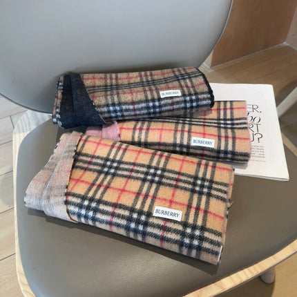BURBERRY 26S SCARF 180 IN CASHMERE 515738