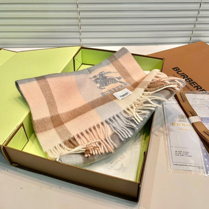 BURBERRY 26S SCARF 180 IN CASHMERE 513799