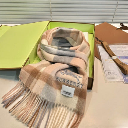 BURBERRY 26S SCARF 180 IN CASHMERE 513799