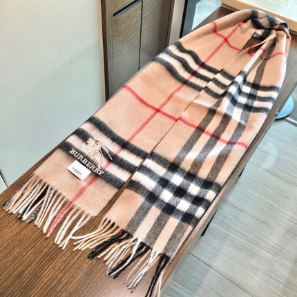 BURBERRY 26S SCARF 180 IN CASHMERE 515969