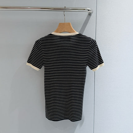 VALENTINO 26S SHORT-SLEEVE KNIT T-SHIRT 389