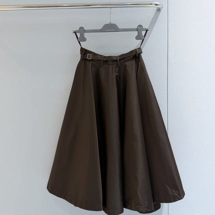 PRADA 26S FLARED MIDI SKIRT 1312