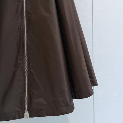 PRADA 26S FLARED MIDI SKIRT 1312