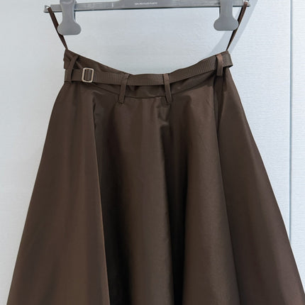 PRADA 26S FLARED MIDI SKIRT 1312