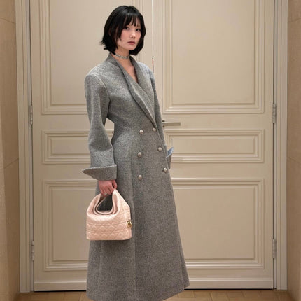 DIOR 26S LONG WOOL COAT 1595