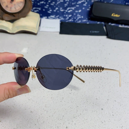 CARTIER 26S OVAL FRAME IN METAL 434044
