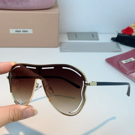 MIUMIU 26S SHIELD FRAME IN METAL 424496