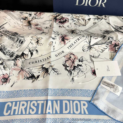 DIOR 26S SCARF 90 IN SILK 511171