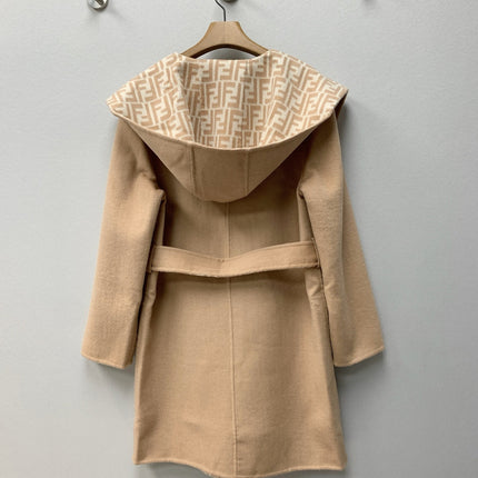 FENDI 26S REVERSIBLE BELTED JACKET 502