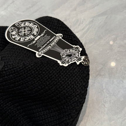 CHROME HEARTS 26S CROSS KNITTED BEANIE STYLE 001