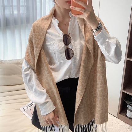 DIOR 26S SCARF 168 IN CASHMERE 504350