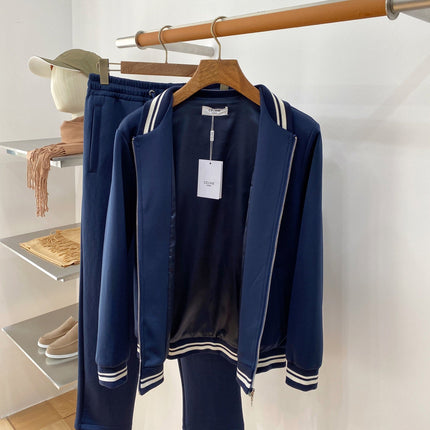 CELINE 26S ZIP-UP TRACK JACKET AND PANTS SET 679