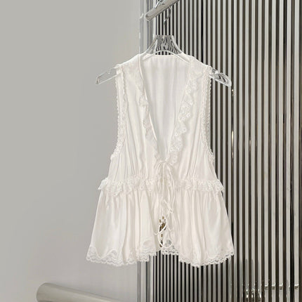 CHLOE 26S V-NECK SLEEVELESS TOP STYLE 44