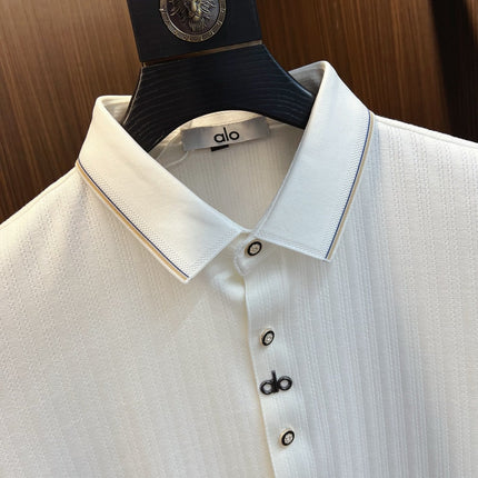 ALO 26S SHORT-SLEEVE BUTTON-UP SHIRT 405