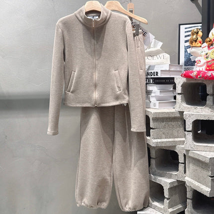 ALO 26S ZIP-UP JACKET AND JOGGER PANTS SET 403