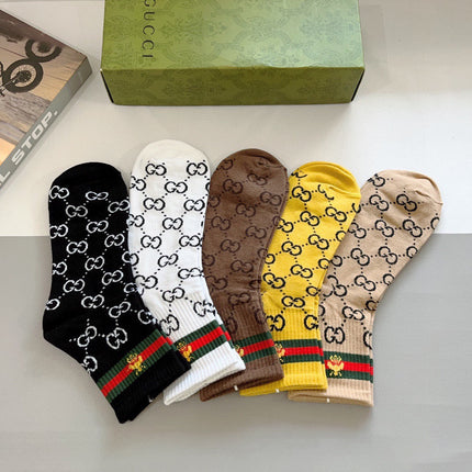 GUCCI 26S CREW SOCKS 407139 (1 BOX)