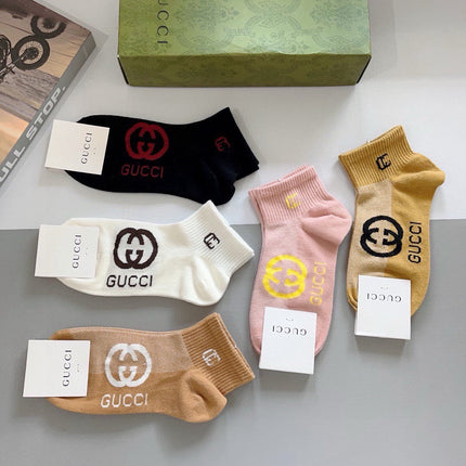 GUCCI 26S ANKLE SOCKS 405315 (1 BOX)