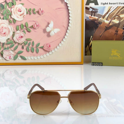 BURBERRY 26S PILOT FRAME IN METAL 511850