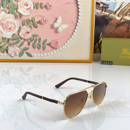BURBERRY 26S PILOT FRAME IN METAL 511850
