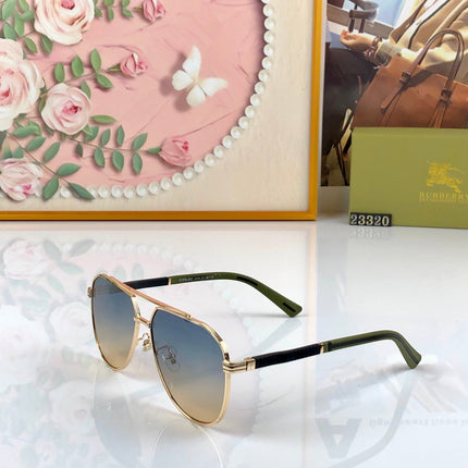 BURBERRY 26S PILOT FRAME IN METAL 511848