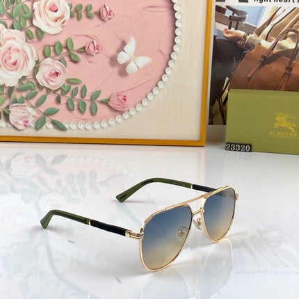 BURBERRY 26S PILOT FRAME IN METAL 511848