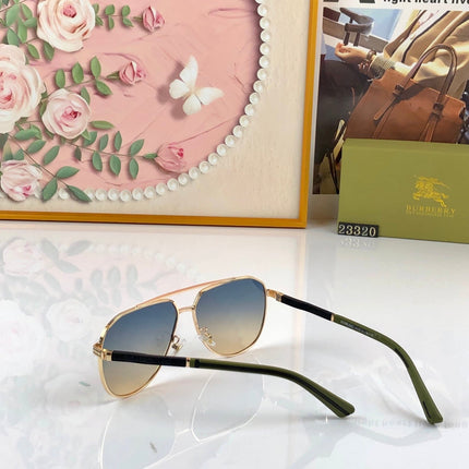 BURBERRY 26S PILOT FRAME IN METAL 511848