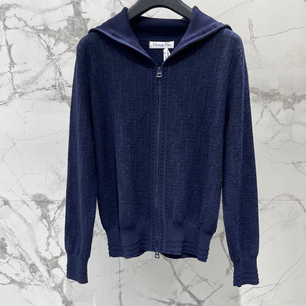 DIOR 26S ZIP-UP KNIT JACKET 1597