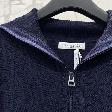 DIOR 26S ZIP-UP KNIT JACKET 1597