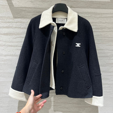 CELINE 26S COLLAR WOOL JACKET 607