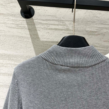 DIOR 26S ZIP-UP KNIT JACKET 1593