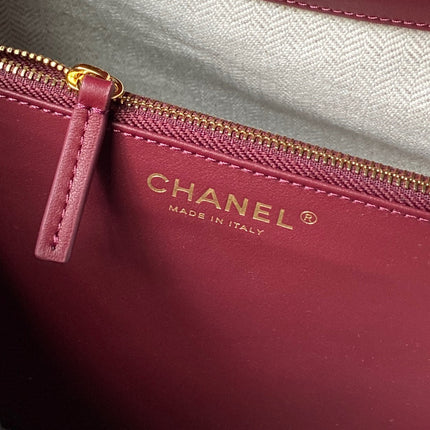 CHANEL 26S BUCKET BAG 23 IN BLACK QUILTED CALFSKIN