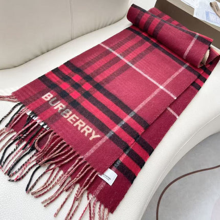 BURBERRY 26S SCARF 210 IN CASHMERE 515976