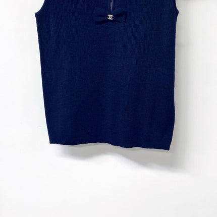 CHANEL 26S KNIT SLEEVELESS TOP STYLE 1209
