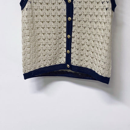 CHANEL 26S KNIT VEST 1643