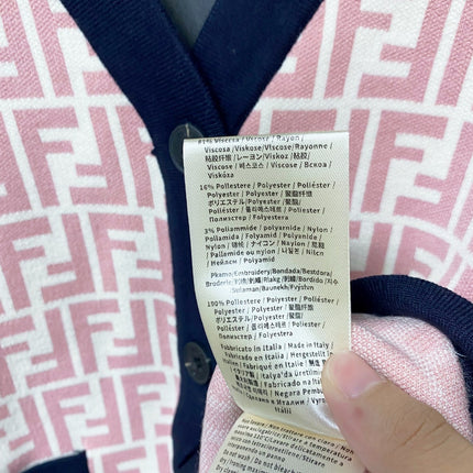 FENDI 26S KNIT CARDIGAN 523