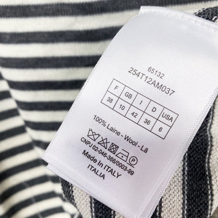 DIOR 26S BOAT-NECK KNIT TOP 1604