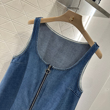 PRADA DENIM POCKET BLAZER DRESS 276614