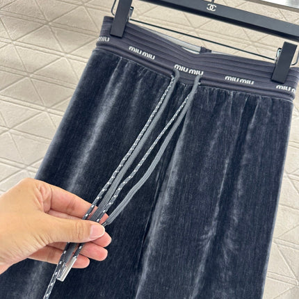 MIUMIU WIDE-LEG PANTS STYLE 118