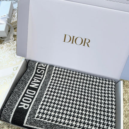 DIOR 26S SCARF 140 IN WOOL AND CASHMERE 509311