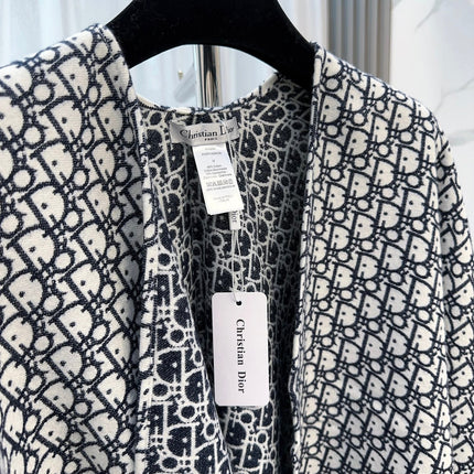 DIOR 26S SCARF 140 IN WOOL AND CASHMERE 509312