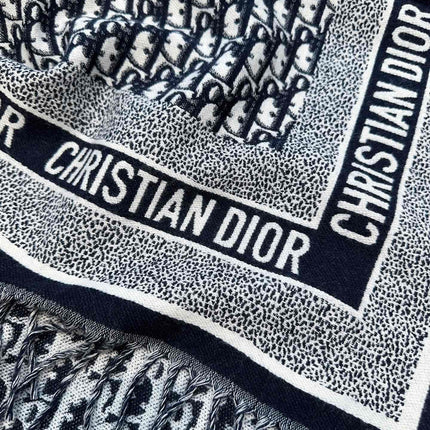 DIOR 26S SCARF 140 IN WOOL AND CASHMERE 509305