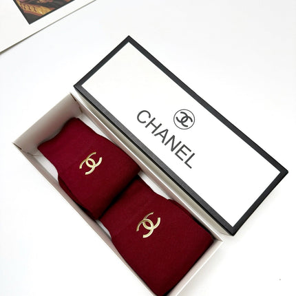 CHANEL 26S CREW SOCKS 397279 (1 BOX)