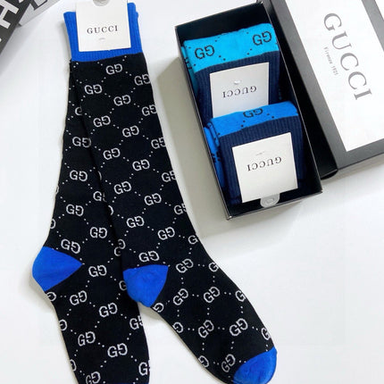 GUCCI 26S MID-CREW SOCKS 405364 (1 BOX)